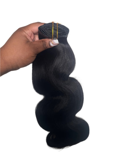 Body Wave Seamless Clip-Ins